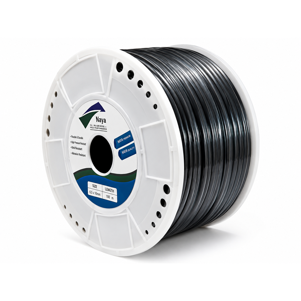 PA HORTUM MAKARA 14x10 50 mt/TOP SİYAH