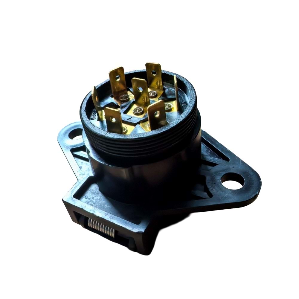 24 V SOKET PLASTİK S-TİPİ TERMİNALLİ