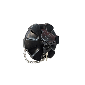 DEPO KAPAĞI PLASTİK KONİK YILDIZ CIRTLI 80mm